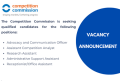 The Competition Commission is inviting applications from suitably qualified candidates to fill vacancies