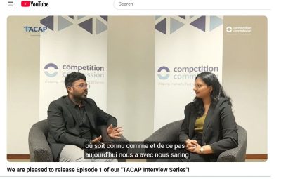 TACAP interview series episode 1